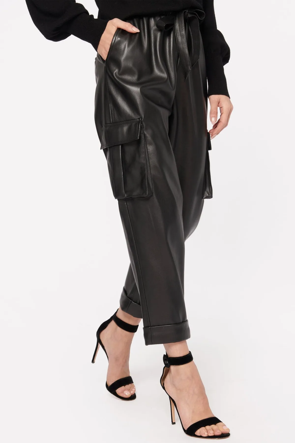 Addy Vegan Leather Pants