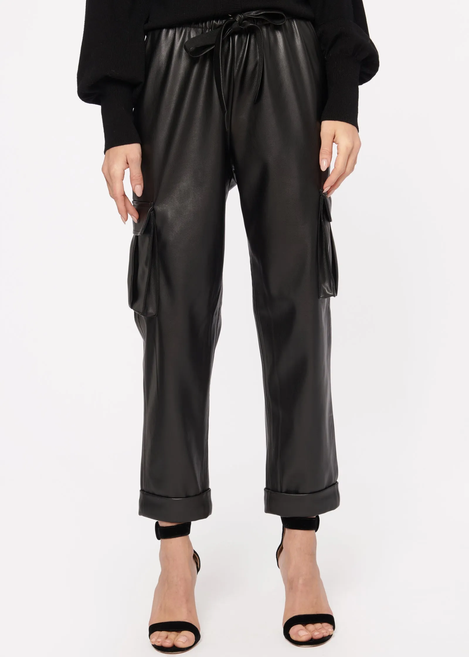 Addy Vegan Leather Pants