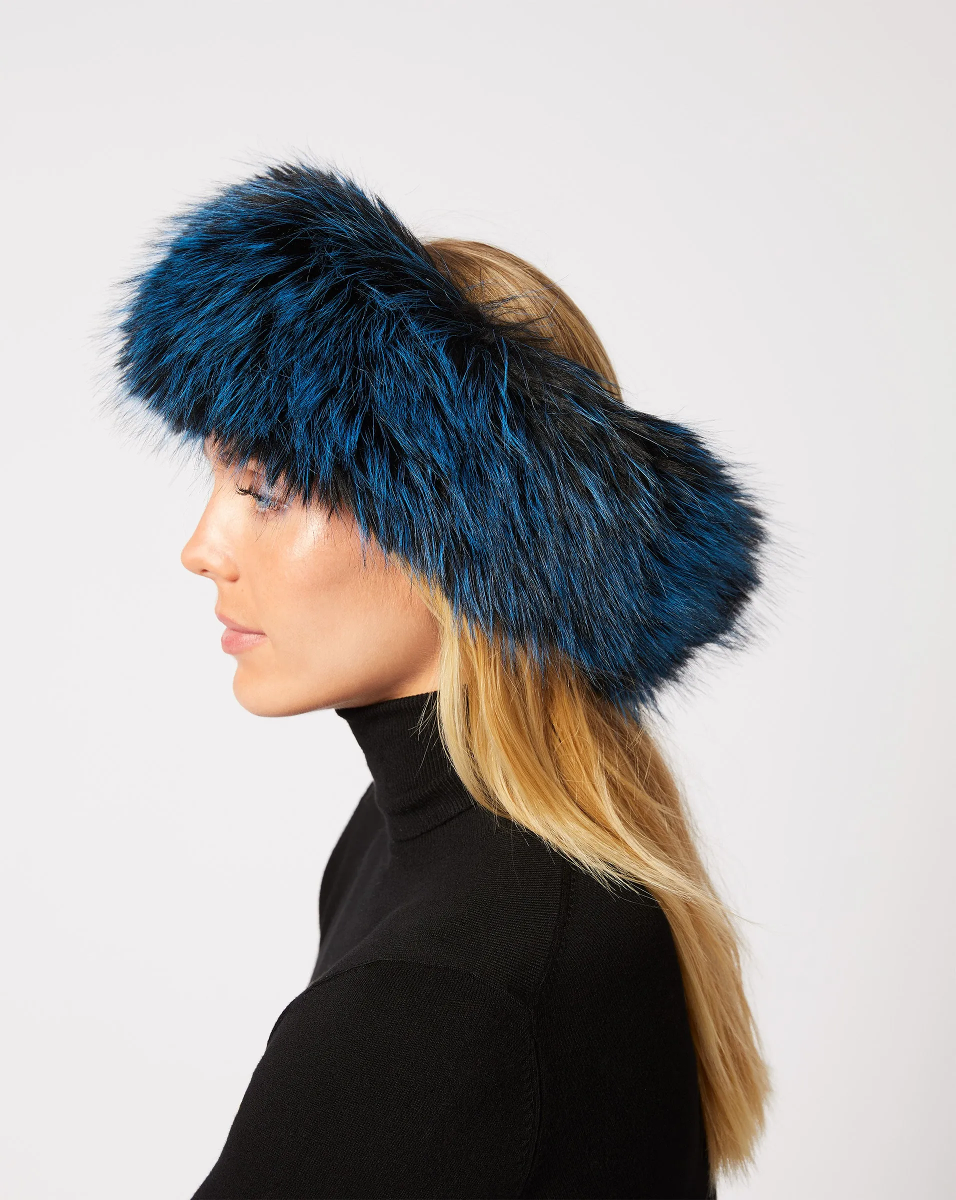 Alps Fox Faux Fur Headband