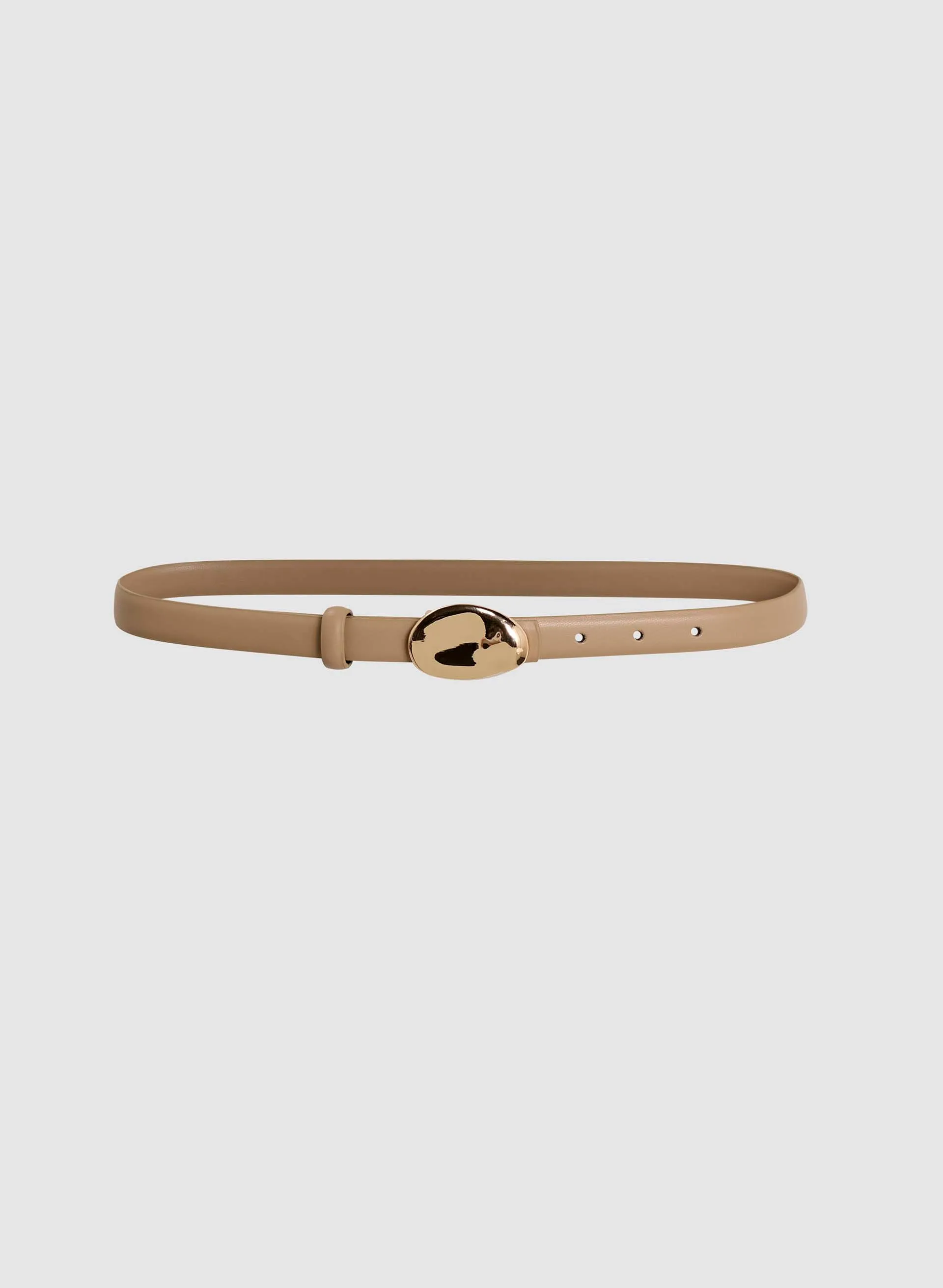 Basic Vegan Leather Belt