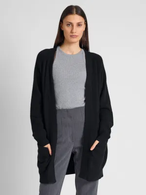 Cashmere cardigan "Solveig" - black