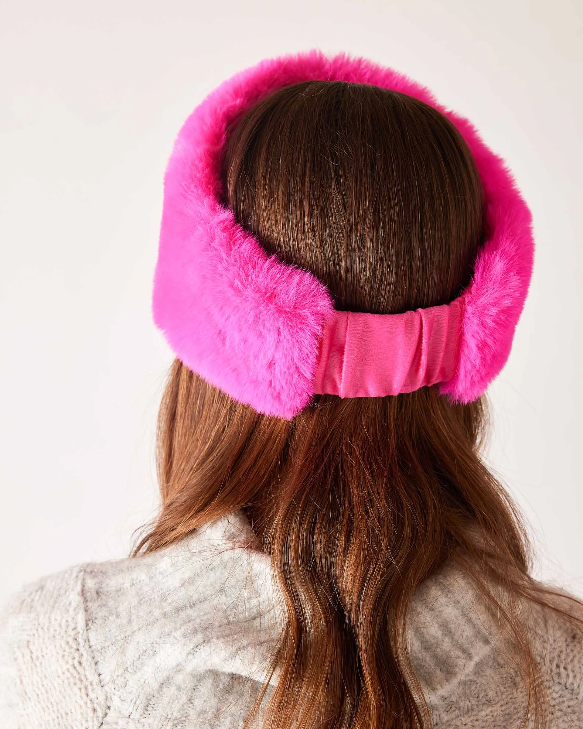 Cozy Cabin Faux Fur Headband