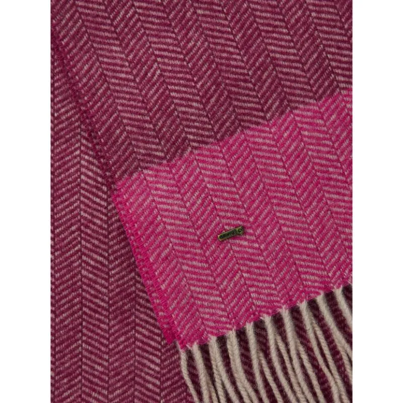 Dubarry Keena Ladies Wool Scarf - Oxblood