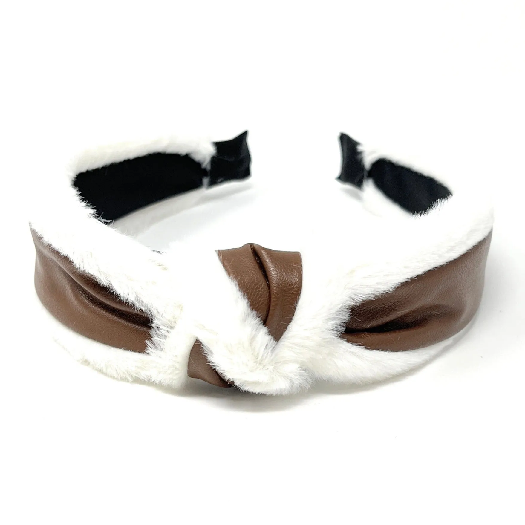 Elia Faux Fur Knot Headband