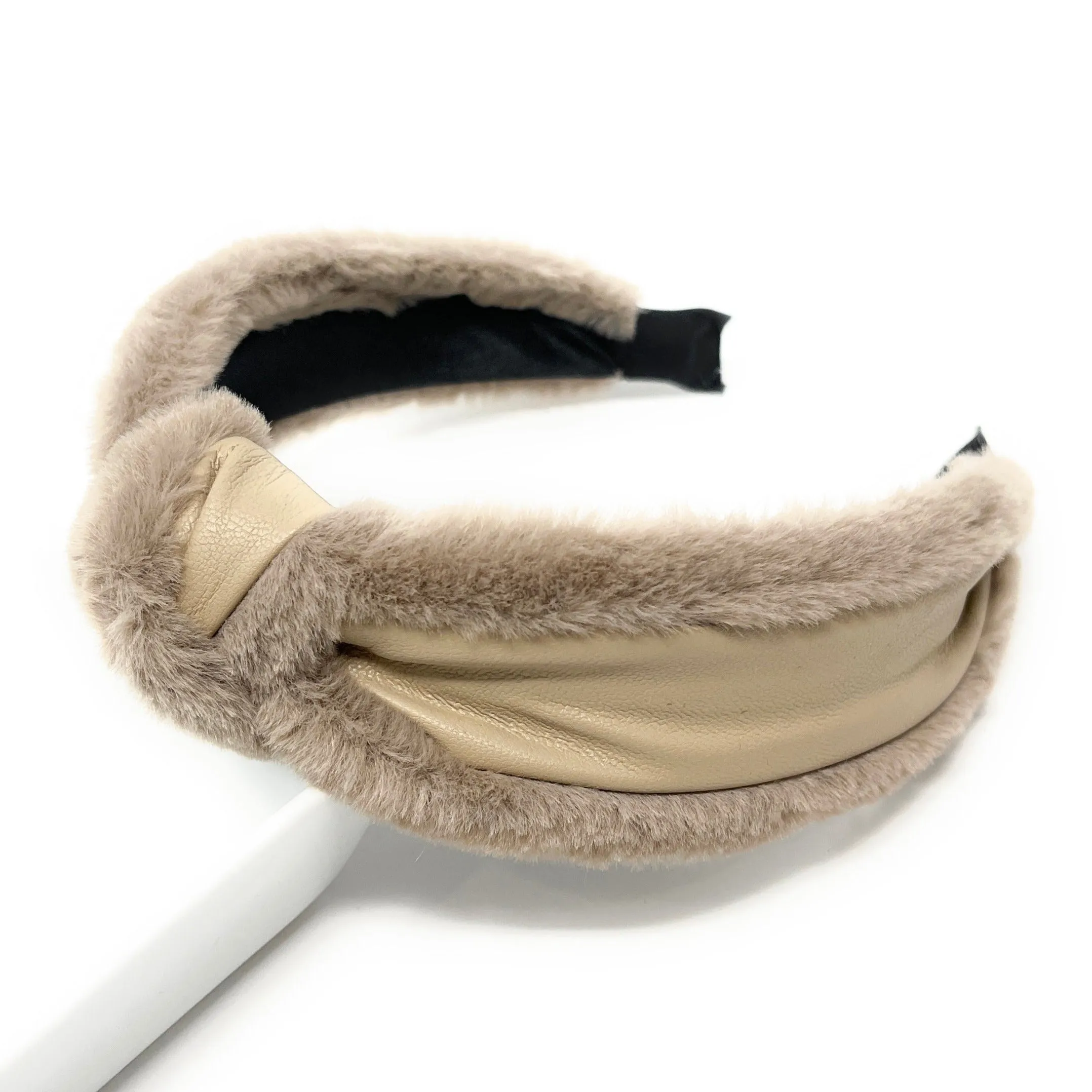 Elia Faux Fur Knot Headband