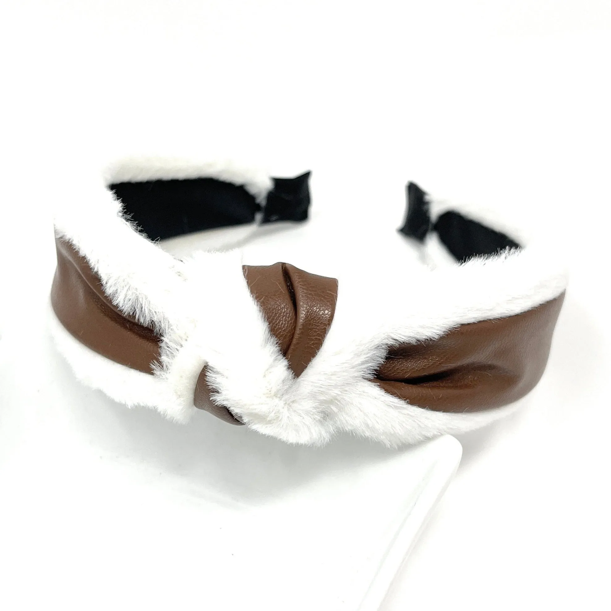 Elia Faux Fur Knot Headband