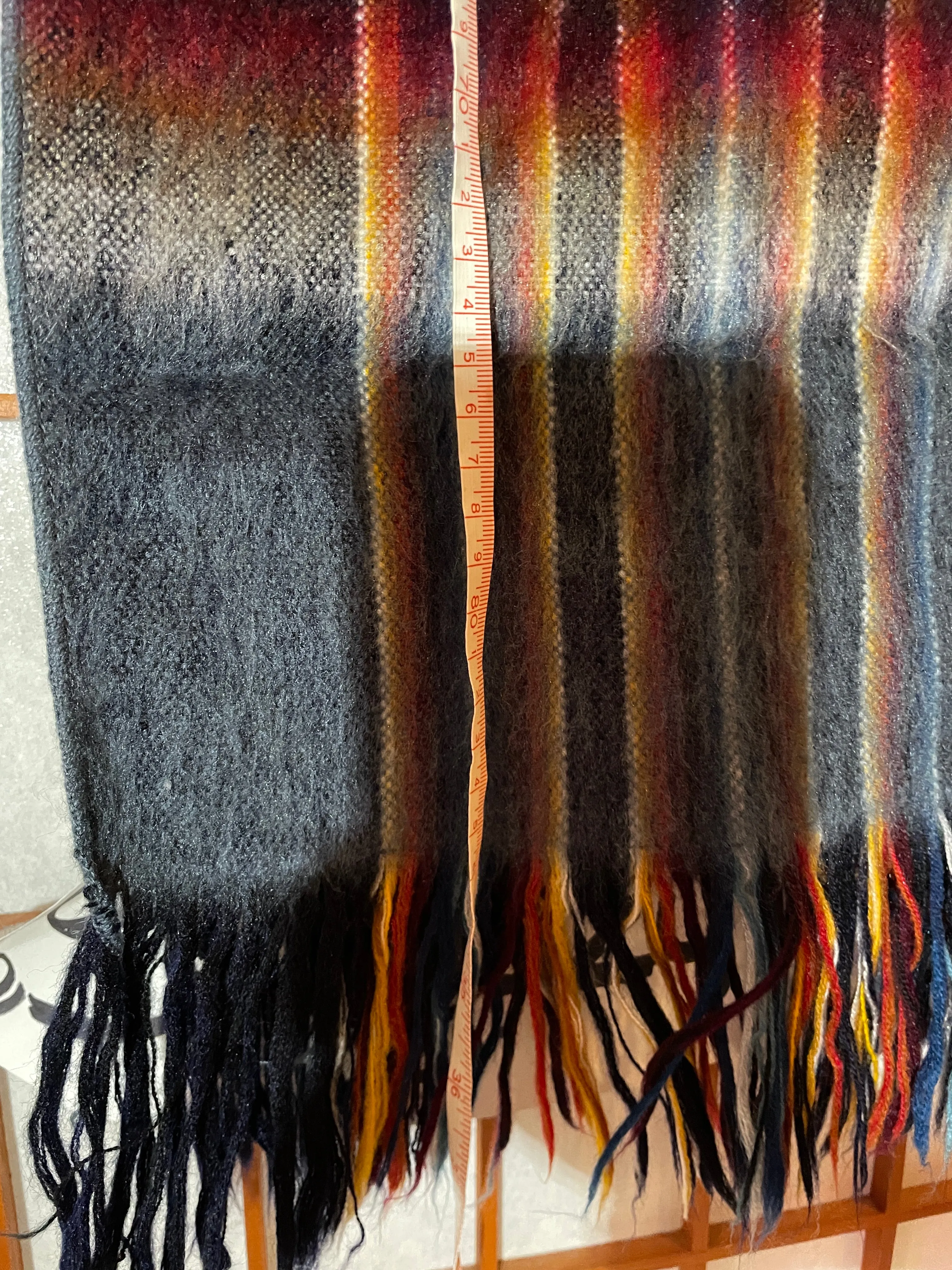 High Hills Fringe Scarf