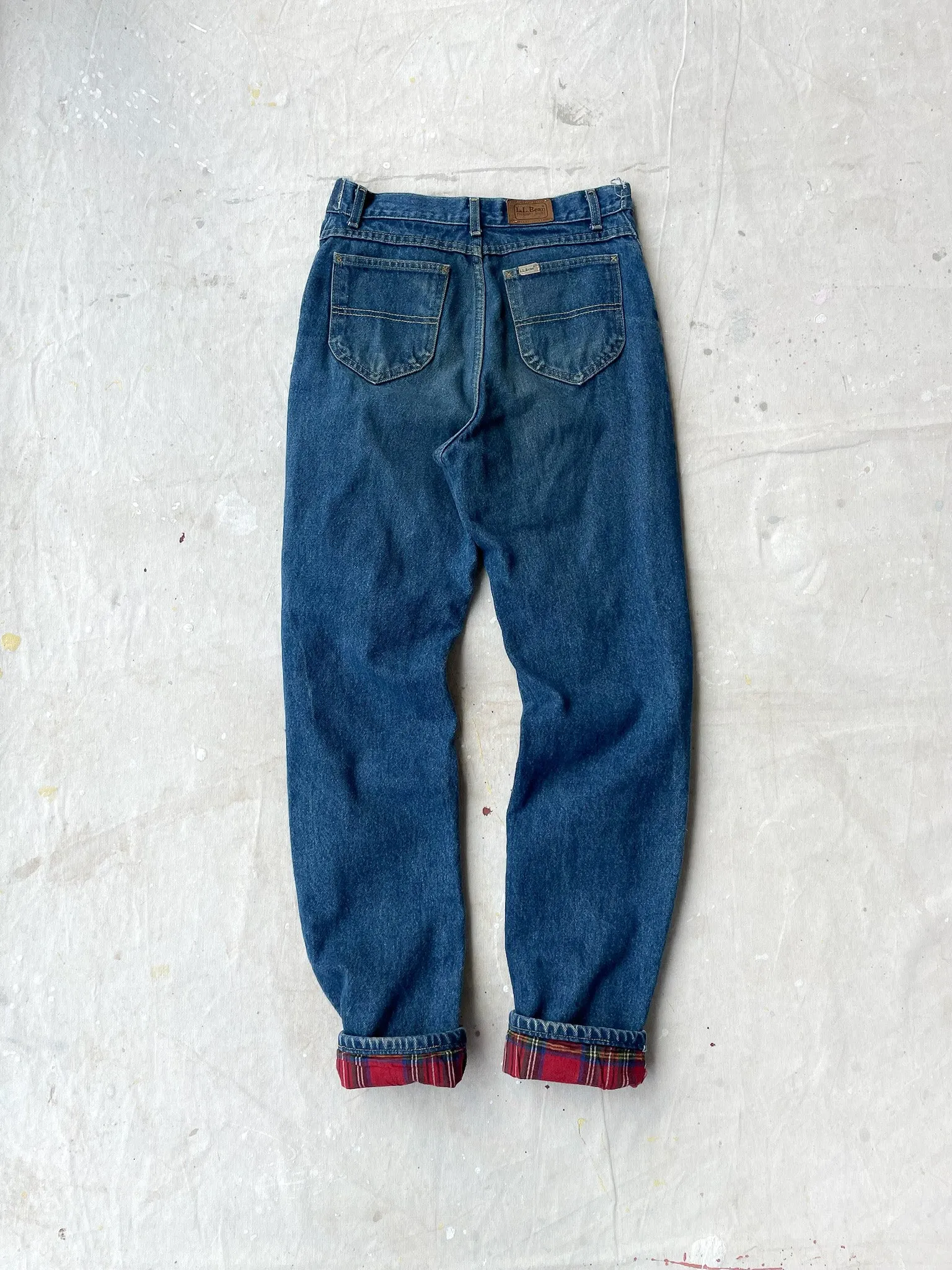 L.L.Bean Flannel Lined Jeans—[29x32]