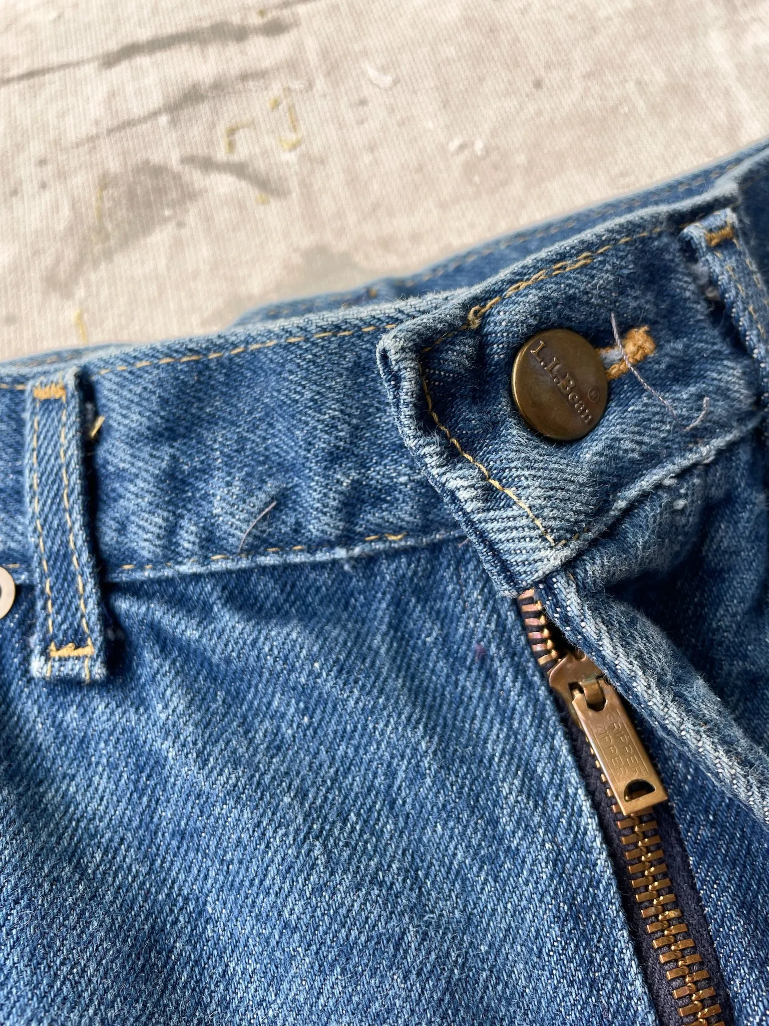 L.L.Bean Flannel Lined Jeans—[29x32]