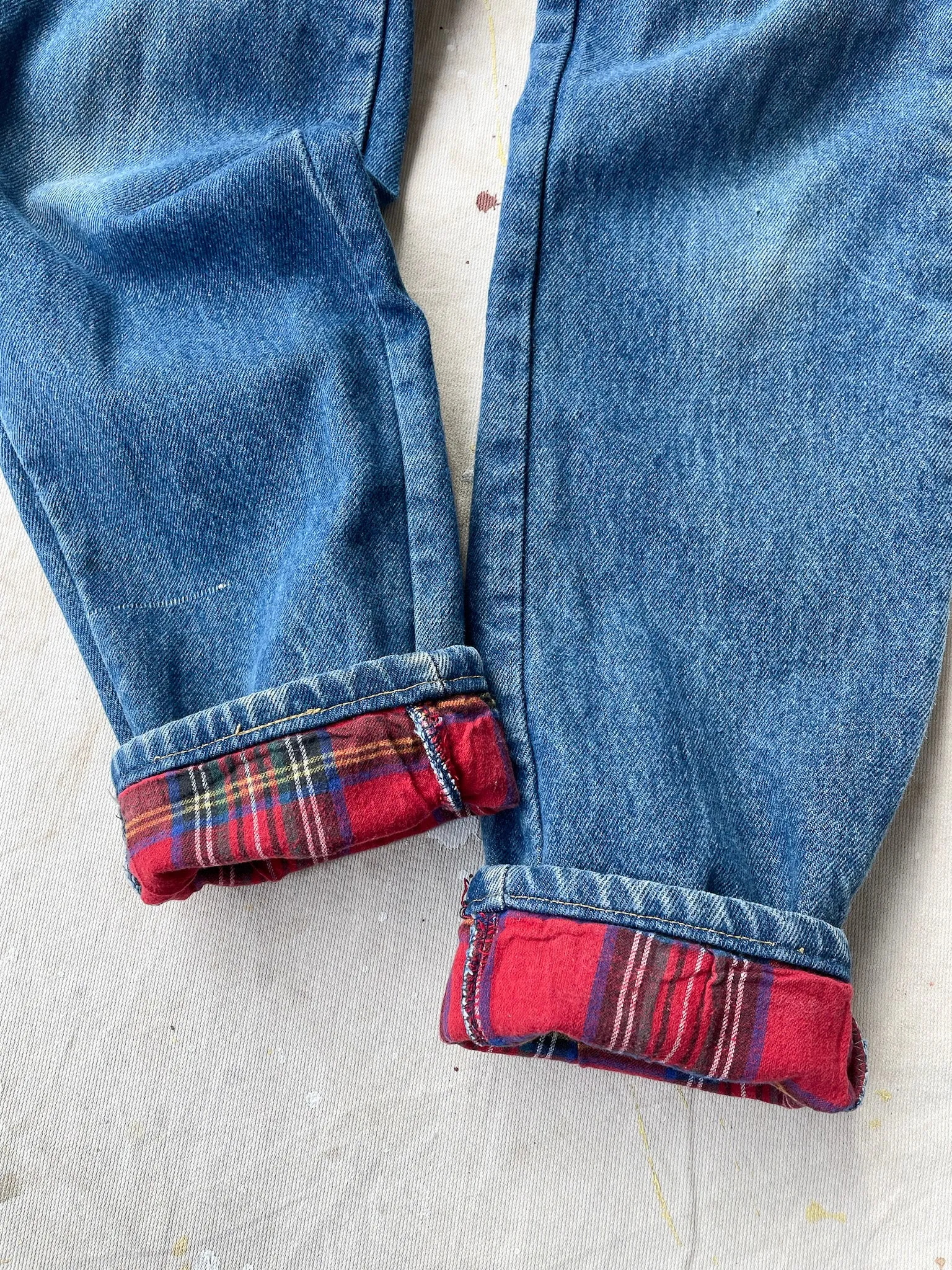 L.L.Bean Flannel Lined Jeans—[29x32]