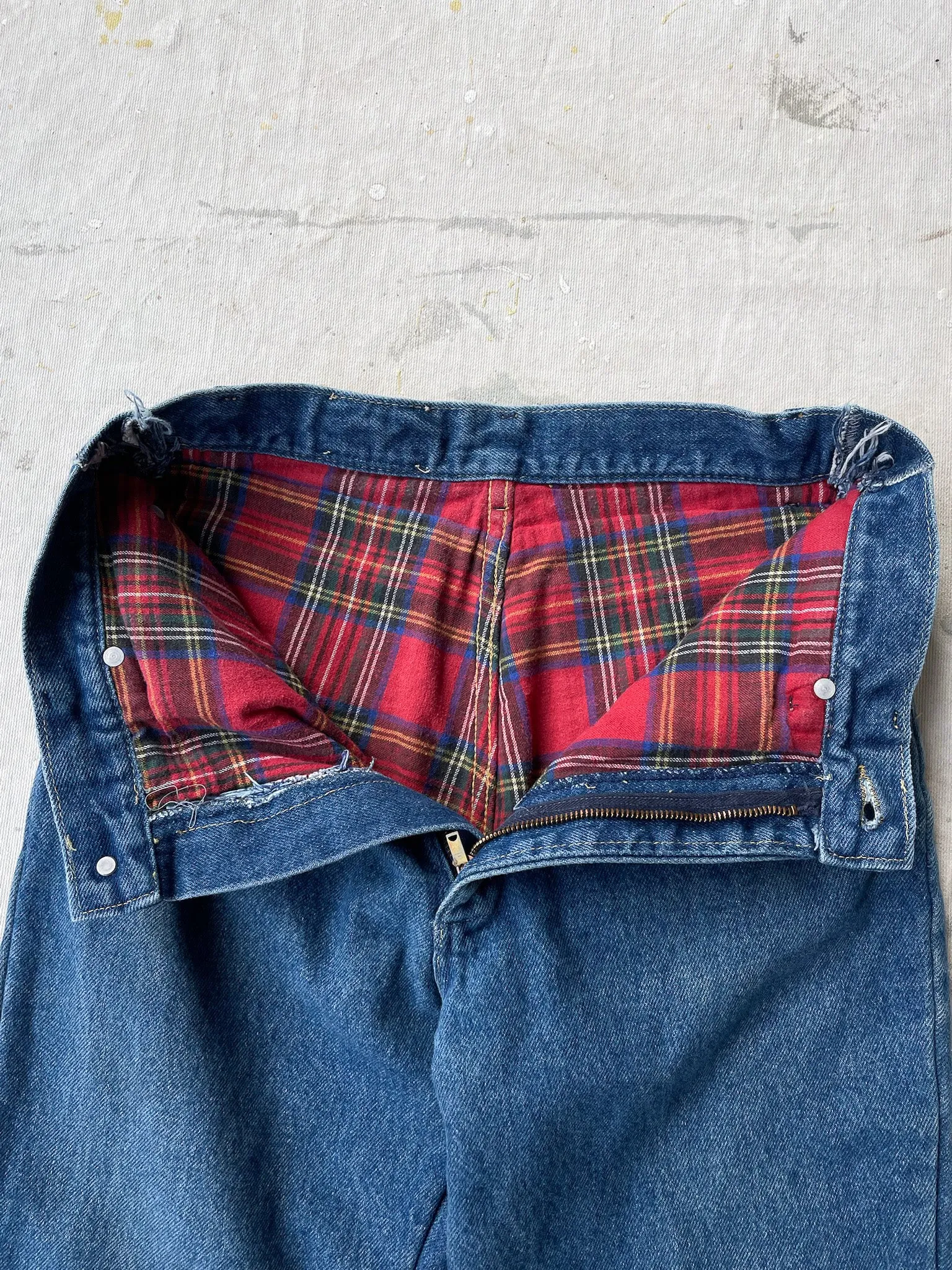 L.L.Bean Flannel Lined Jeans—[29x32]