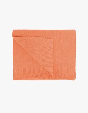 Merino Wool Scarf - Sandstone Orange