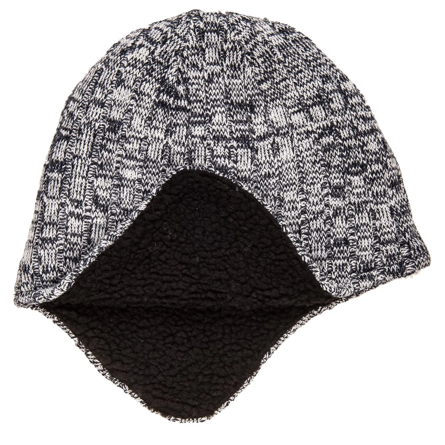 Noble Mount Mens Prescott Two-Tone Earflap Hat