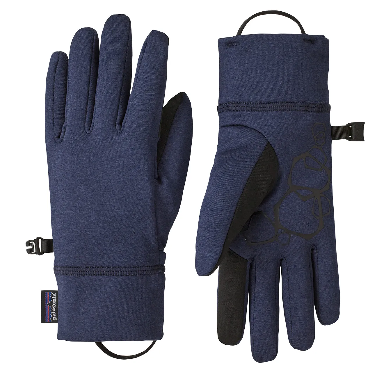 Patagonia R1 Daily Gloves Classic Navy - Light Classic Navy X-Dye