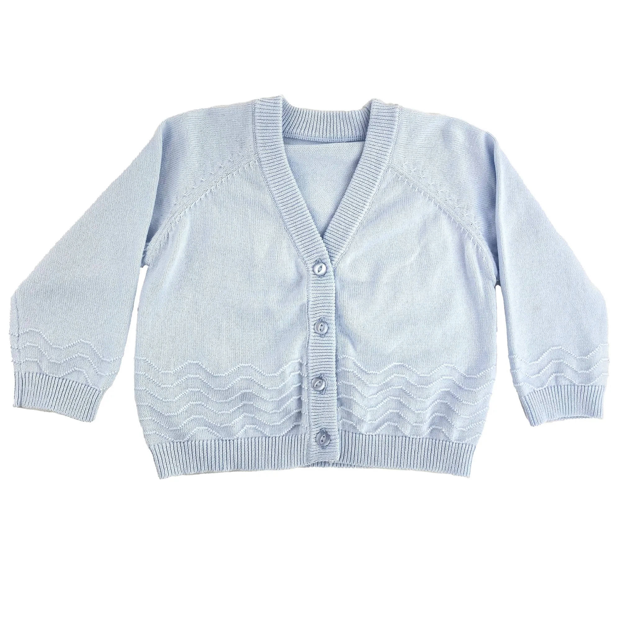 Scalloped Lightweight Knit Cardigan Sweater