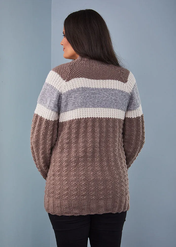 Textured Rib Pullover