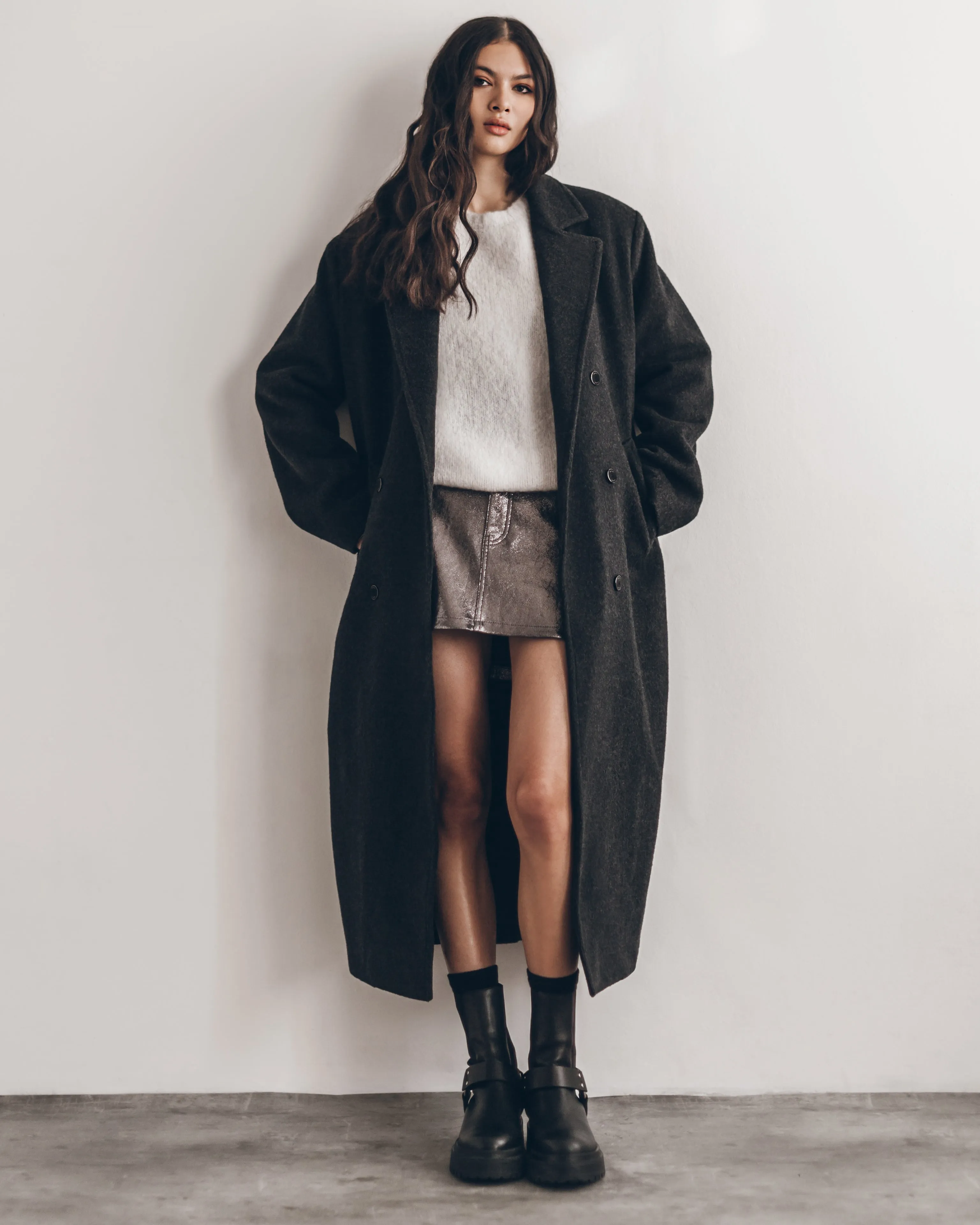 The Black Wool Coat