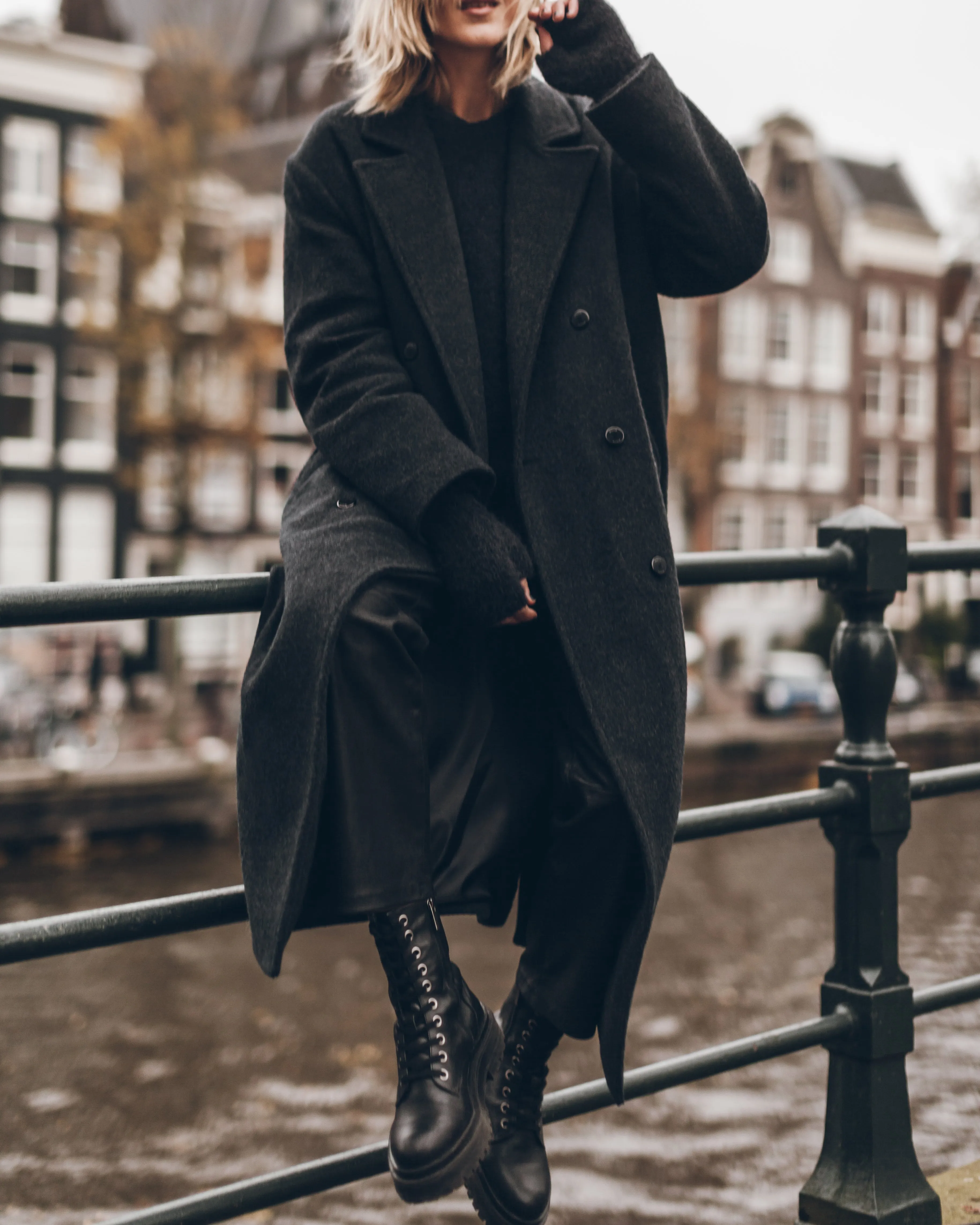 The Black Wool Coat