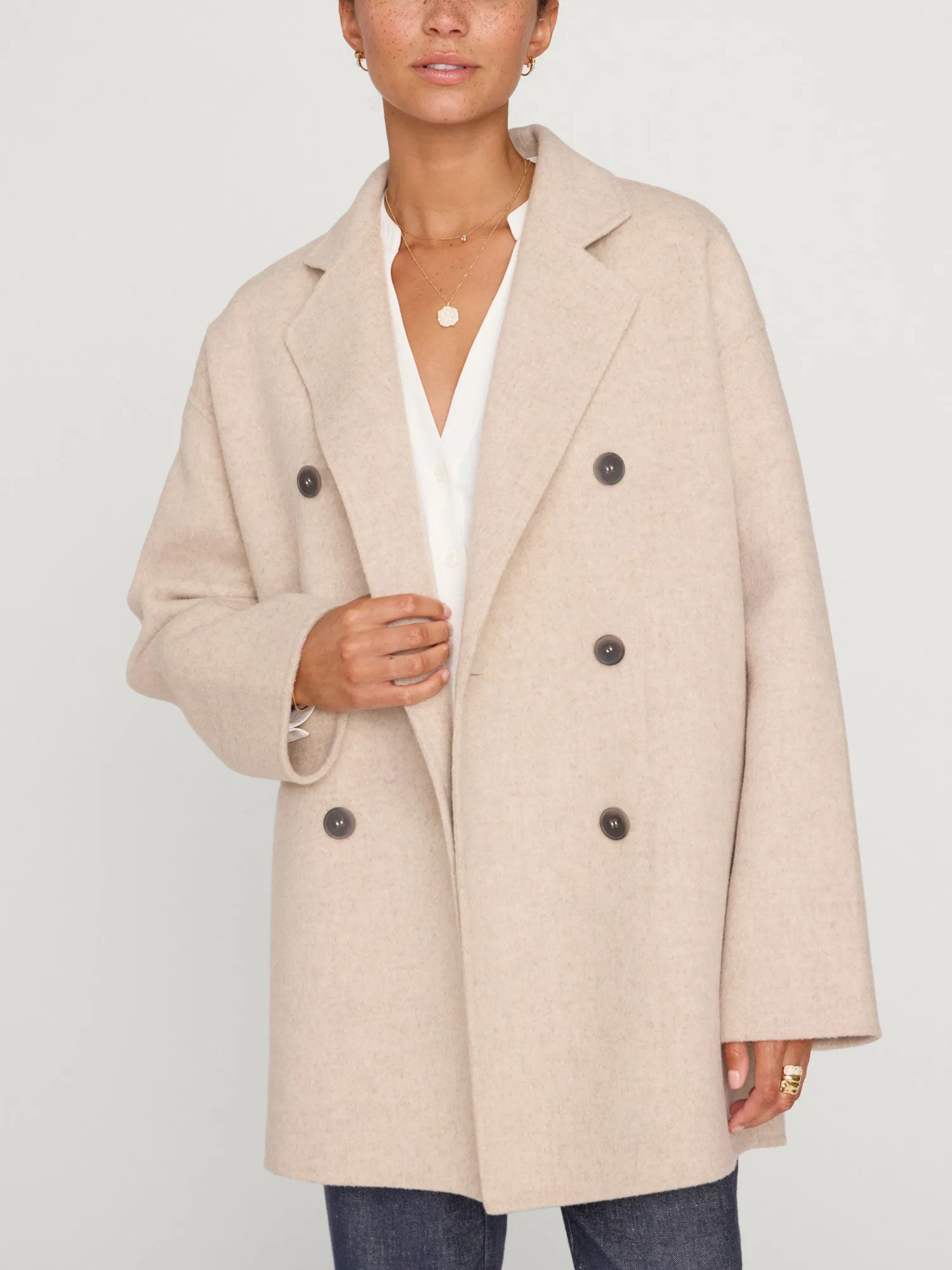 The Bodhi Double Breasted Coat