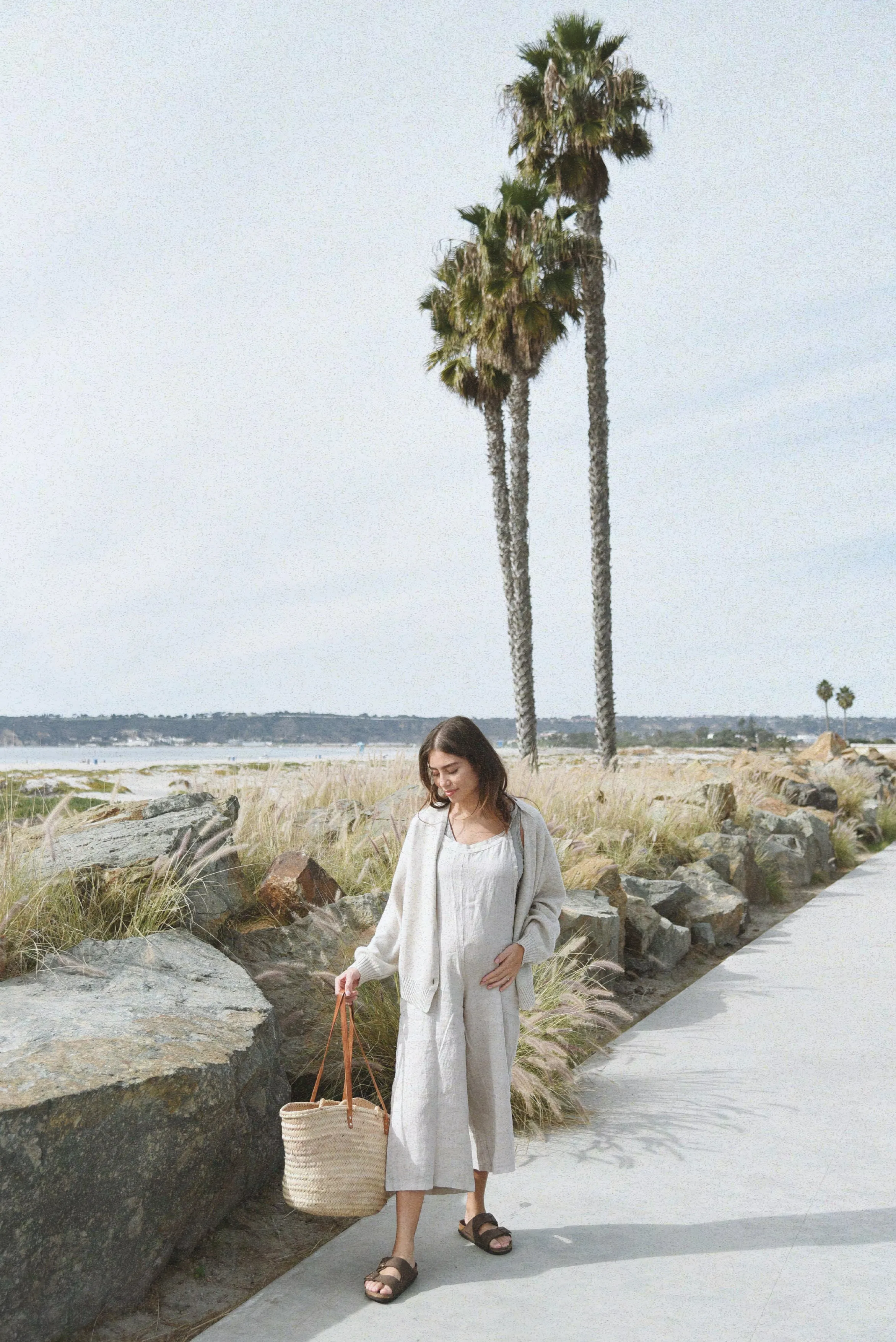 The Cashmere Yaya Cardigan // Moon