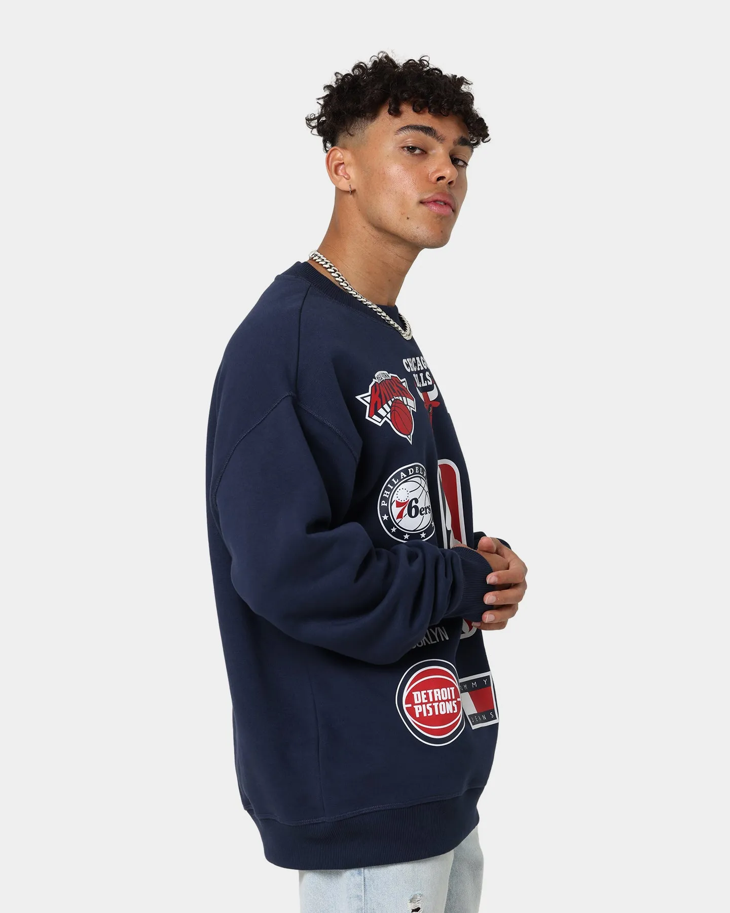 Tommy Jeans Tommy Jeans X NBA M6 Crewneck Twilight Navy