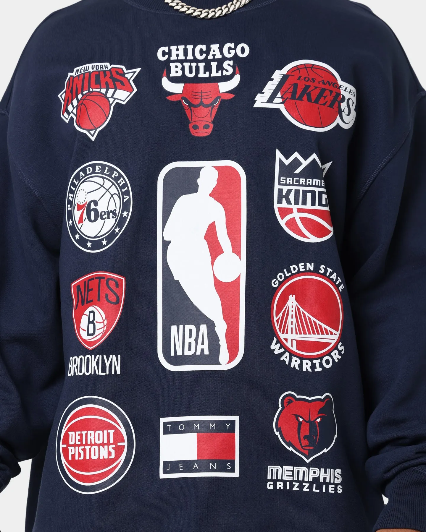 Tommy Jeans Tommy Jeans X NBA M6 Crewneck Twilight Navy