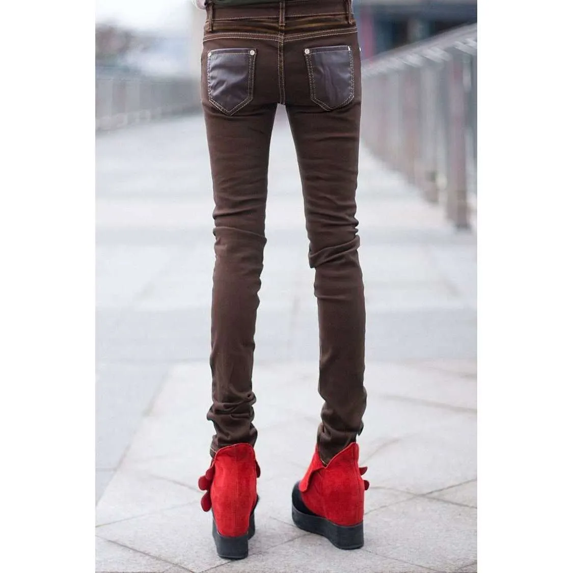 Vegan Leather Pants