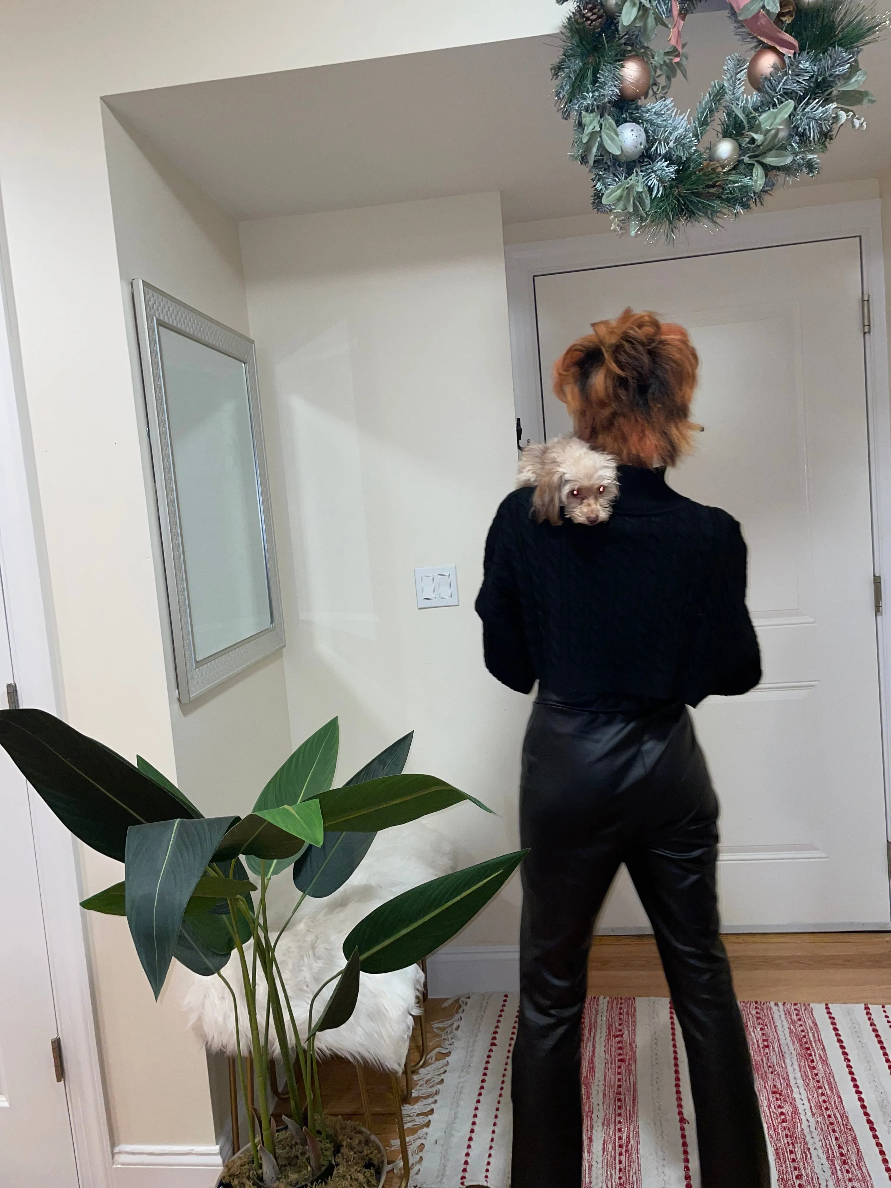 Vegan Leather Pants