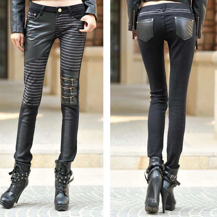 Vegan Leather Pants