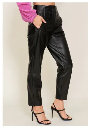 Vegan Leather Trousers